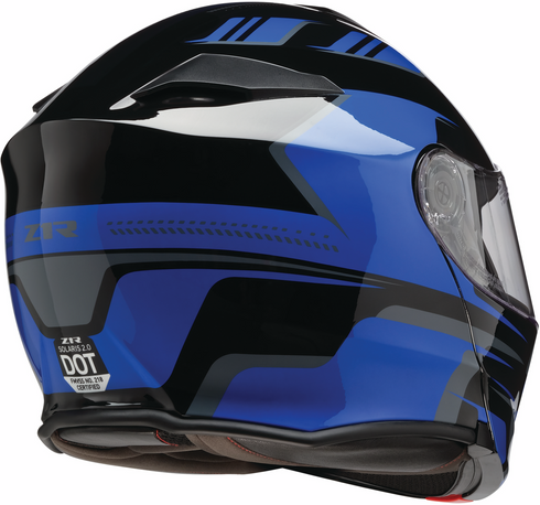 Z1R Solaris 2.0 Modular Helmet - Slater - Blue - 2XL 0100-2450