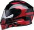 Z1R Solaris 2.0 Modular Helmet - Slater - Red - Large 0100-2454