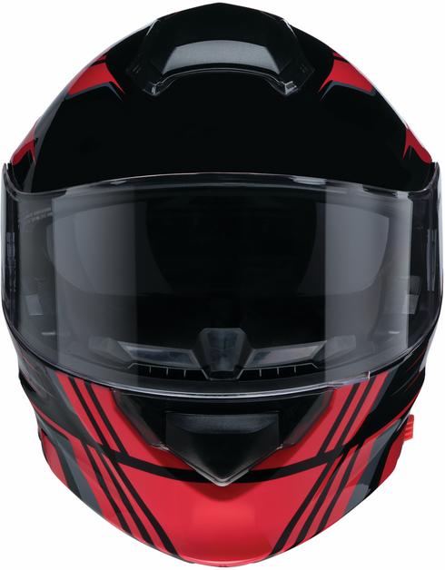 Z1R Solaris 2.0 Modular Helmet - Slater - Red - XL 0100-2455
