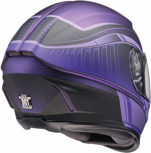 Z1R Jackal Helmet - Dark Matter - Purple - Large 0101-17356