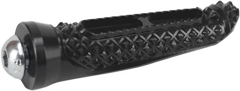 DRIVEN RACING Ultra GP Driver Foot Peg - Aluminum - Black DRP-007 GPU
