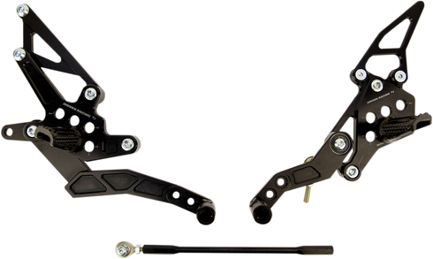 DRIVEN RACING TT Rearset - FZ07 DRP-709-BK