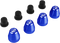DRIVEN RACING Brake Bleeder Cover - Blue DBNC-BL