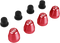DRIVEN RACING Brake Bleeder Cover - Red DBNC-RD