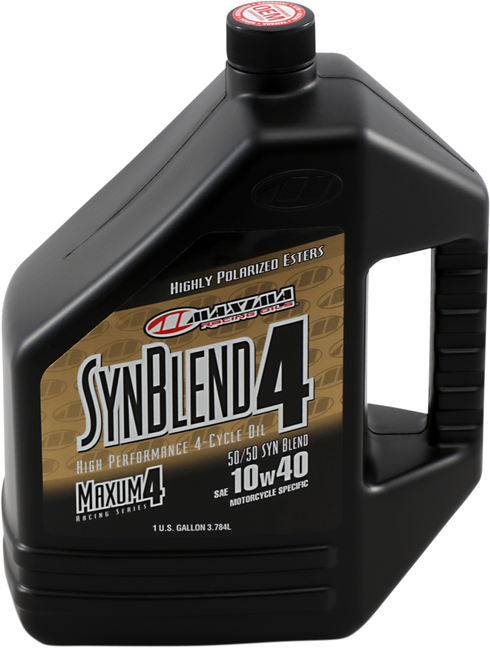 MAXIMA RACING OIL SynBlend Semi-Synthetic Oil - 10W-40 - 1 U.S. gal. 349128B