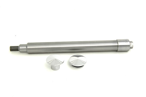 V-Twin Chrome Flush Mount Front Axle - 44-0001