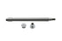 V-Twin Chrome Flush Mount Front Axle - 44-0002