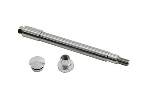 V-Twin Chrome Flush Mount Front Axle - 44-0003
