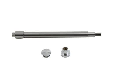 V-Twin Chrome Flush Mount Front Axle - 44-0005