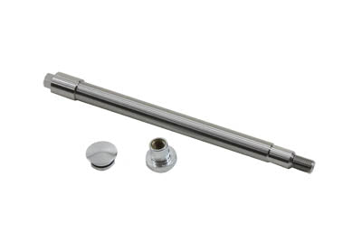 V-Twin Chrome Flush Mount Front Axle - 44-0005