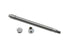 V-Twin Chrome Flush Mount Front Axle - 44-0005