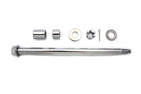 V-Twin Chrome Rear Axle Kit - 44-0245