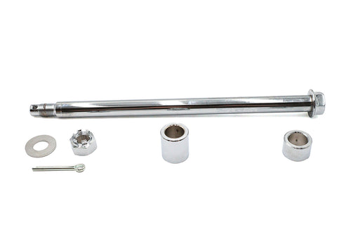 V-Twin Chrome Rear Axle Kit - 44-0245