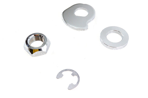 V-Twin FLT Rear Axle Nut Kit Zinc Plated - 44-0292