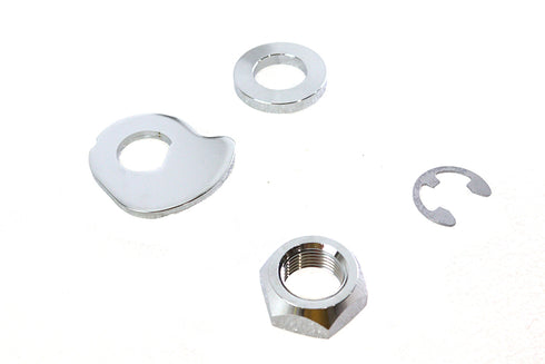 V-Twin FLT Rear Axle Nut Kit Zinc Plated - 44-0292