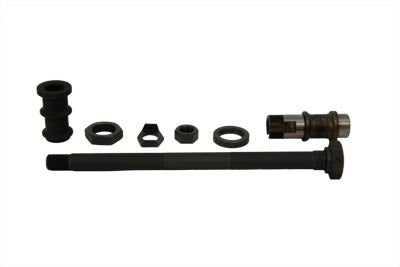 V-Twin Parkerized Hex Head Rear Axle Kit - 44-0377