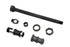 V-Twin Parkerized Hex Head Rear Axle Kit - 44-0382
