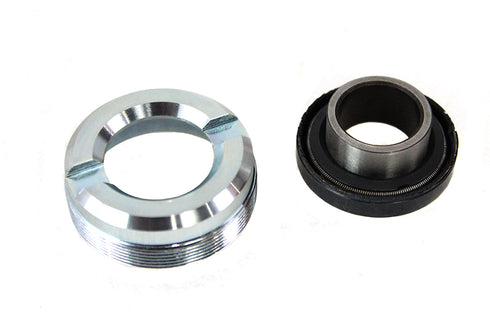 V-Twin Zinc Wheel Hub Bearing Lock Nut Seal Kit - 44-0408