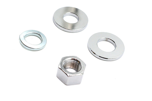 V-Twin Chrome Rear Axle Nut Kit - 44-0520