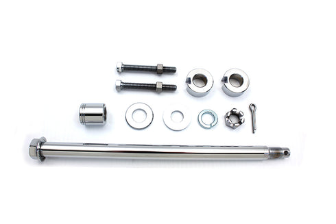 V-Twin Chrome Rear Axle Kit - 44-0548