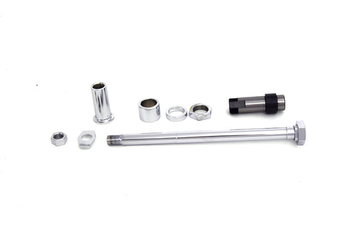 V-Twin Chrome Rear Axle Kit - 44-0562