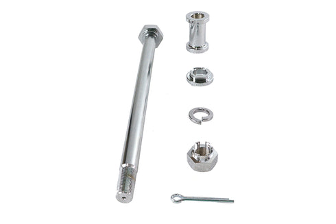 V-Twin XL Chrome Rear Axle Kit - 44-0565