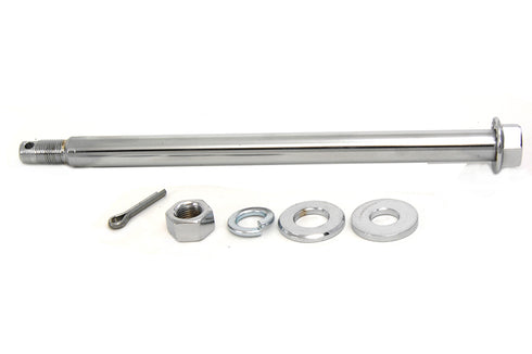 V-Twin Chrome Rear Axle Kit - 44-0566