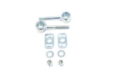 V-Twin Rear Axle Adjuster Set Zinc - 44-0601