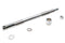 V-Twin Chrome Front Axle Kit - 44-0612