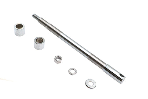 V-Twin Chrome Front Axle Kit 12-15/16 inch Overall Length - 44-0613