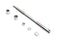V-Twin Chrome Front Axle Kit 12-15/16 inch Overall Length - 44-0613