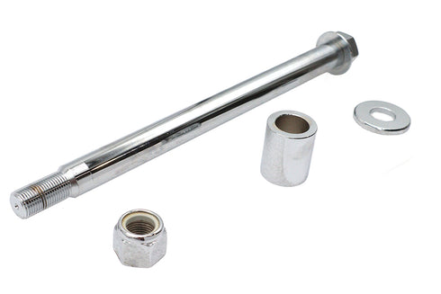 V-Twin Front Axle Kit Chrome 10 inch Length - 44-0615