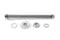 V-Twin Chrome Front Axle Kit - 44-0631