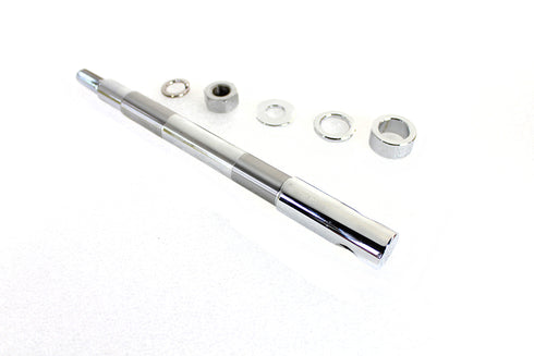 V-Twin Chrome Rear Axle adjuster and Nut Kit - 44-0636