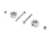 V-Twin Chrome Rear Axle Adjuster Kit - 44-0641