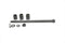 V-Twin Chrome Rear Axle Kit - 44-0681