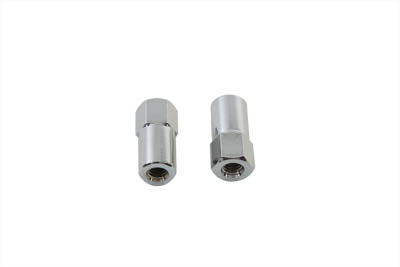 V-Twin Chrome Billet Nut Set Coarse Thread - 44-0683