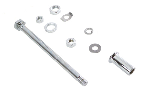 V-Twin Chrome Rear Axle Kit - 44-0816