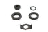 V-Twin Parkerized Rear Axle Nut and Lock Kit - 44-1046