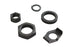 V-Twin Parkerized Rear Axle Nut and Lock Kit - 44-1046
