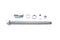 V-Twin Rear Axle Kit Chrome - 44-2038