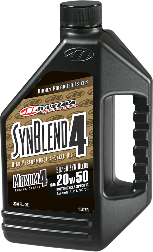 MAXIMA RACING OIL SynBlend Semi-Synthetic Oil - 20W50 - 1L 35901B
