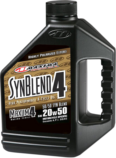 MAXIMA RACING OIL Premium High Performance Mineral 4T Engine Oil - 20W-50 - 1 US gallon 359128