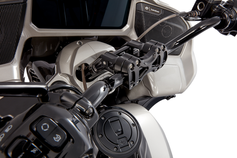 ARLEN NESS Method Kickback Handlebar Riser - 10" - Black 520-049