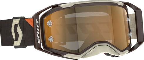 SCOTT Prospect 2.0 AMP Goggle - Deep Brown/Beige - Gold Chrome Lens 421478-7699324
