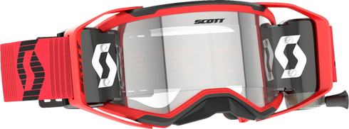SCOTT Prospect 2.0 WFS Goggle - Roll-Off - Red/Black - Clear Works Lens 421474-1018113