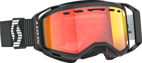 SCOTT Prospect 2.0 SMB Goggle - Black/White - Enhancer Red Chrome Lens 421503-1007312