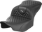 SADDLEMEN Roadsofa™ Seat - without Backrest - Honeycomb - Gray Stitch - FLTR/FLHX '23-'24 823-07-18902