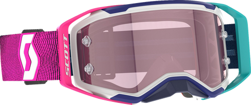 SCOTT Prospect 2.0 AMP Goggle - Stealth Blue/Radiant Pink - Rose Lens 421469-7906352
