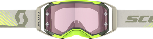 SCOTT Prospect 2.0 AMP Goggle - Kaki Green/Neon Yellow - Rose Lens 421469-7701352